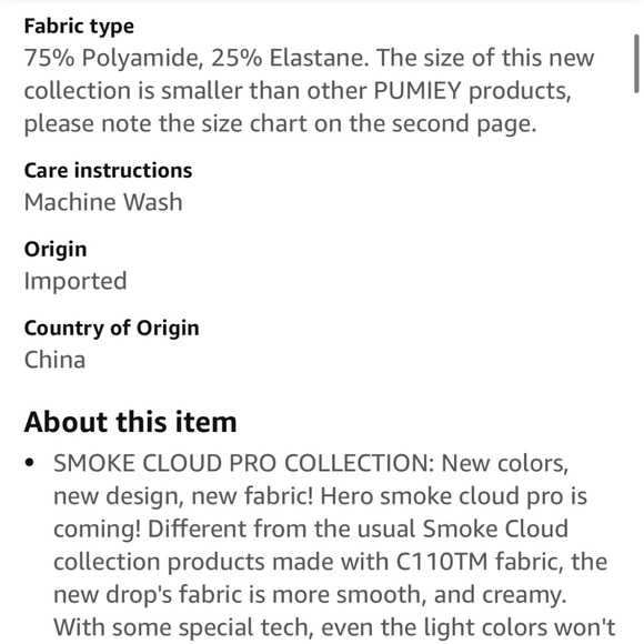 PUMIEY Short Sleeve Crewneck Thong Bodysuit - Medium - Picture 7 of 8